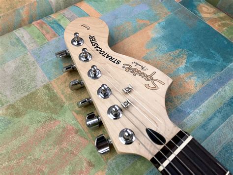 Squier Standard Stratocaster Electric Guitar Cherry Sunburst