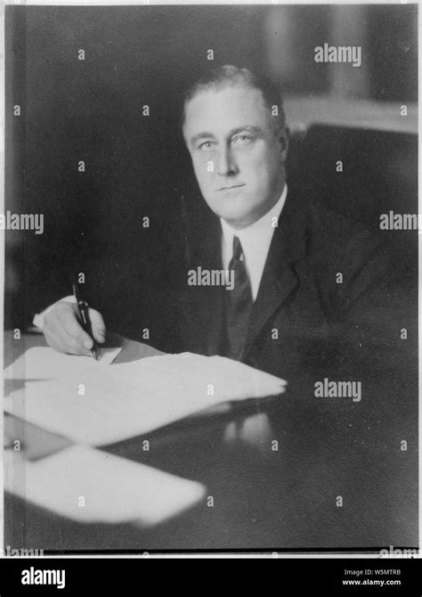 Franklin D Roosevelt Stock Photo Alamy