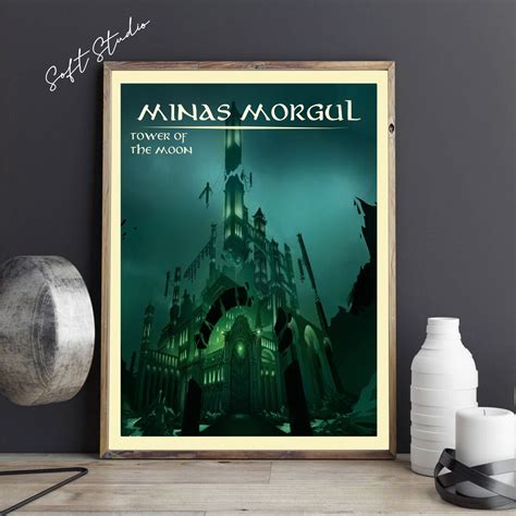 Minas Morgul Lord Of The Rings Poster Lord Of The Ring Art Decor Middle