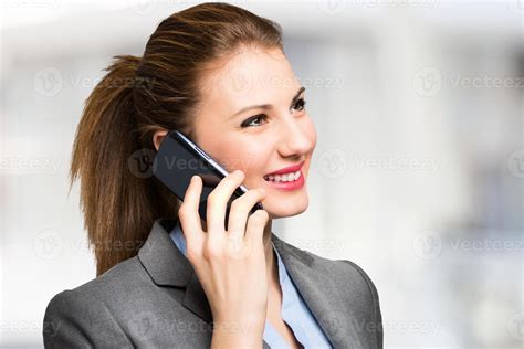 Young Woman Talking On The Phone 963618 Stock Photo At Vecteezy