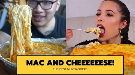 Mac And Cheese Mukbang Compilation Youtube