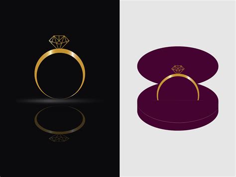 Diamond Ring Logojewellery Logo By Nahida Islam On Dribbble