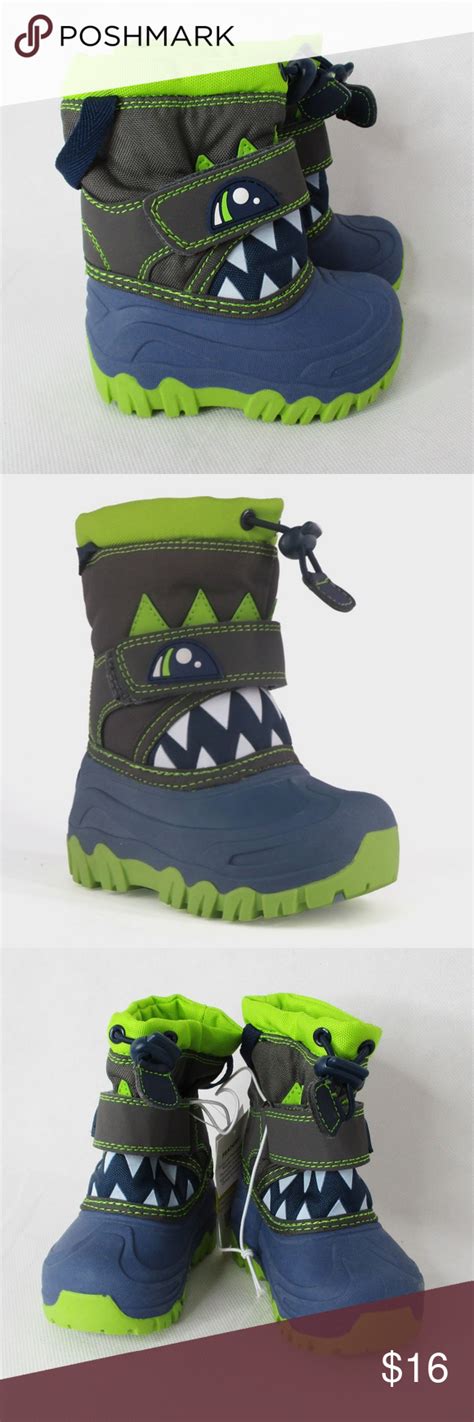 Maybe you would like to learn more about one of these? Cat & Jack Toddler Boy Little Monster Winter Boots ...