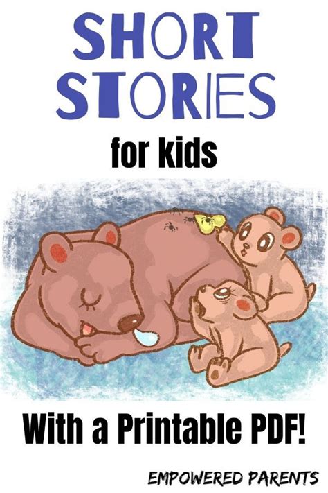4 Short Funny Stories For Kids With A Printable Pdf