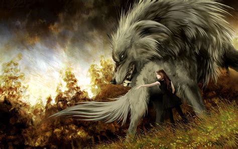Maybe you would like to learn more about one of these? Wolf Girl Wallpapers - Wallpaper Cave