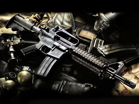 Assault Rifle Full Hd Wallpaper And Background Image 1920x1440 Id
