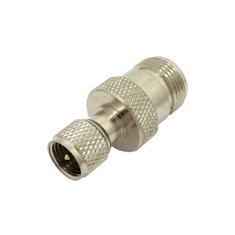 Mini UHF Male To Type N Female Adapter Max Gain Systems Inc