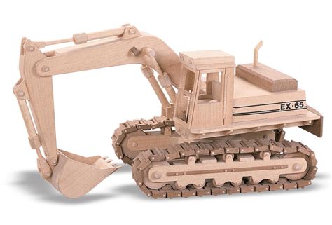 Patterns And Kits Construction 65 The Excavator Wood Toys