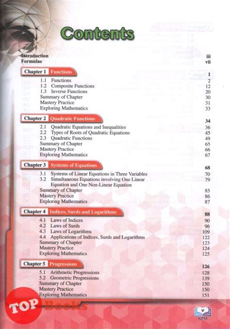 Topbooks Pelangi Teks Additional Mathematics Form 4 Kssm Dlp