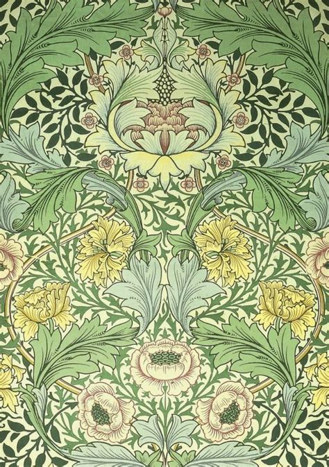 Art Nouveau Tropical Cool And Cheap William Morris Wallpaper