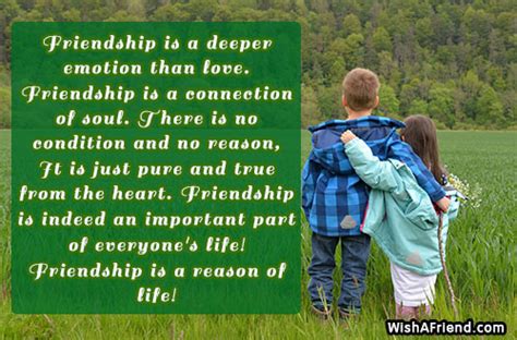 Friendship Is A Deeper Emotion Than Best Friend Quote