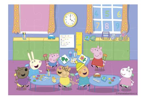 Peppa pig ei suoi amici. 3 Puzzle di Peppa Pig Gratis da Ritagliare e Incollare ...