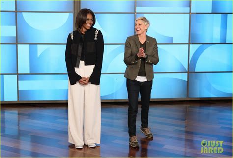 Michelle Obama Dances To Uptown Funk On Ellen Watch Now Photo 3324594 Ellen Degeneres