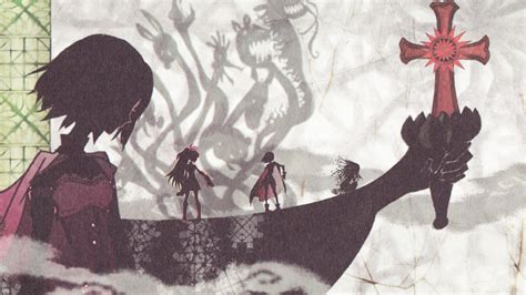 Wallpaper Drawing Illustration Anime Girls Mahou Shoujo Madoka