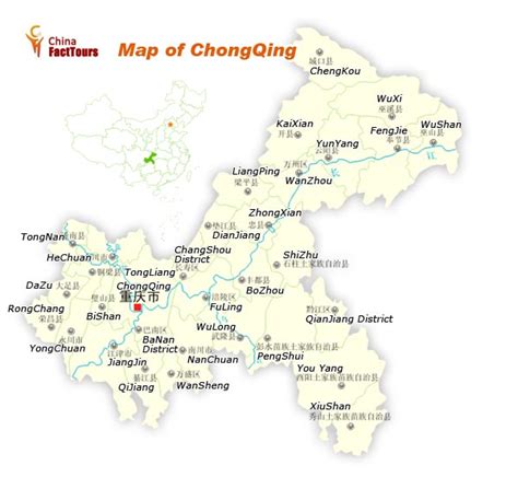 Chongqingchongqing Chinachongqing City Guidechongqing Tour Mapfolk
