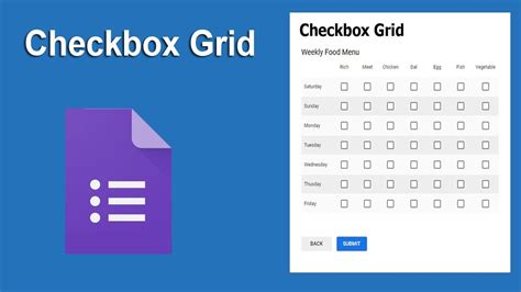 Google offer their own form solution that allows you to build up, embed and collect information from your visitors using google forms. how to use checkbox grid in google forms - YouTube