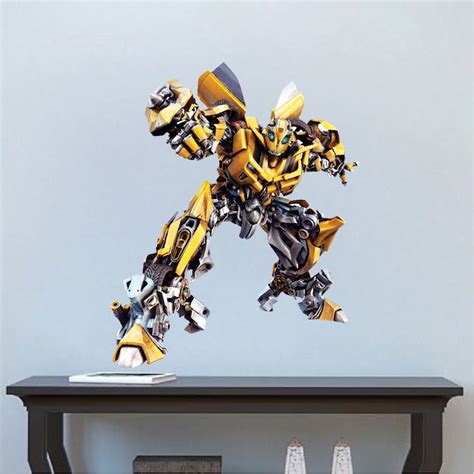 What about photograph earlier mentioned? Bumblebee Transformers Wallpaper Decal - Autobot Wall ...