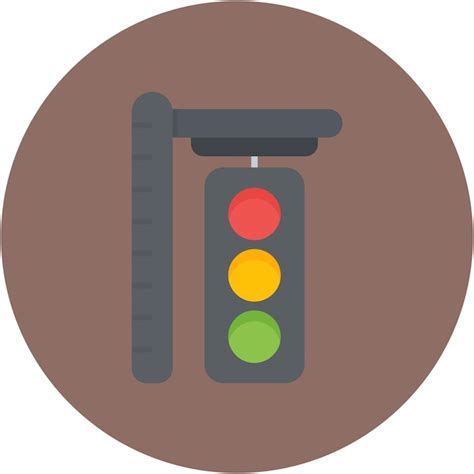 Premium Vector Traffic Light Vector Illustration Style