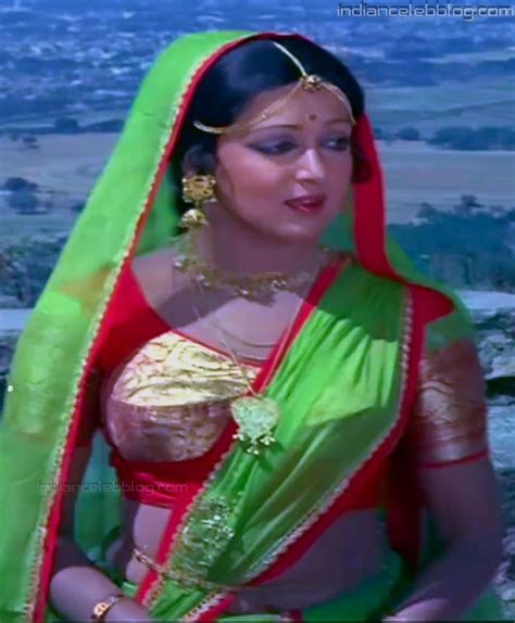 Hema Malini Bollywood Mb1 30 Hot Sari Navel Hd Caps