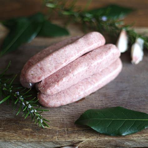 Pork And Stilton Sausages Meon Valley Butchers