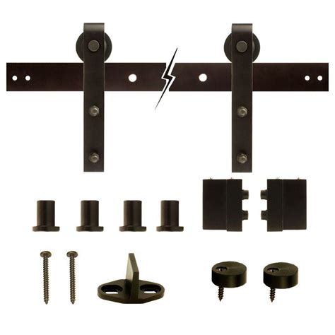 We handpicked our most popular styles and a guide to help select the perfect hardware for your project. Everbilt 72 in. Dark Oil-Rubbed Bronze Strap Sliding Barn ...