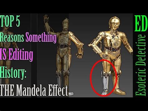 The mandela effect refers to a situation in which a large mass of people believes that an event looking at the origin of the mandela effect, some famous examples, as well as some potential. Top 5 | The Mandela Effect and what we KNOW