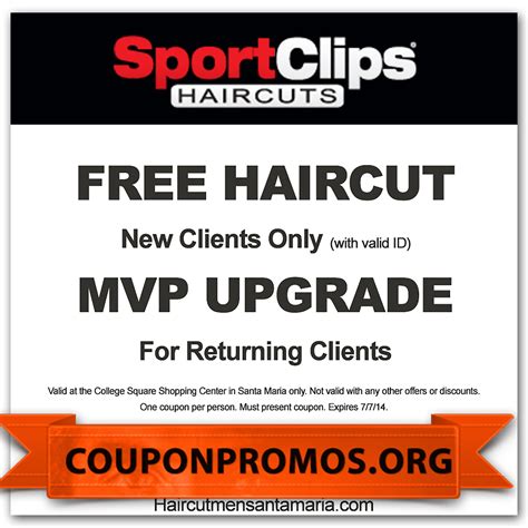 Make the most of a. Sports Clips Free Haircut Printable Coupon | Free Printable
