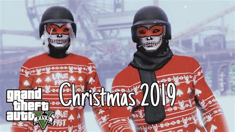 Gta 5 Tryhard Outfits ♡christmas 2019♡ Youtube