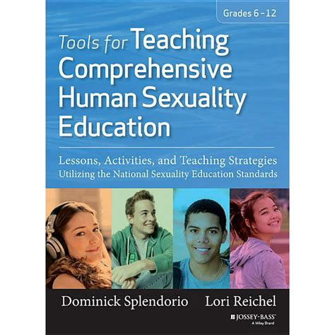 tools for teaching comprehensive human sexuality education lessons activities and teaching