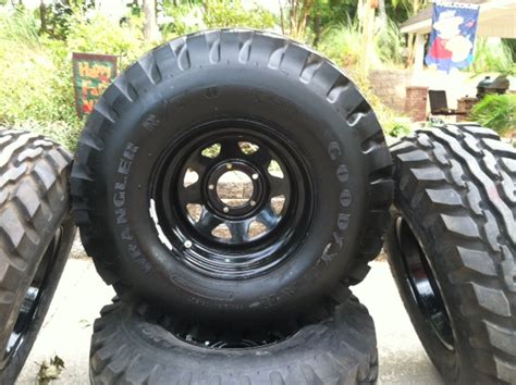 Whats The Meatest And Tallest Tire I Could Fix On A 165 Rim Ford Truck Enthusiasts Forums