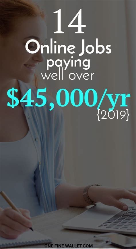 14 High Paying Online Jobs from Home {2021} - over $45,000 ...