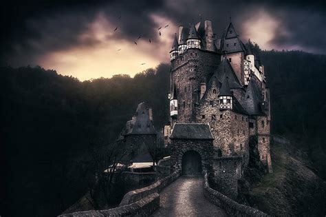 Hd Wallpaper Castles Building Dark Germany Architecture History