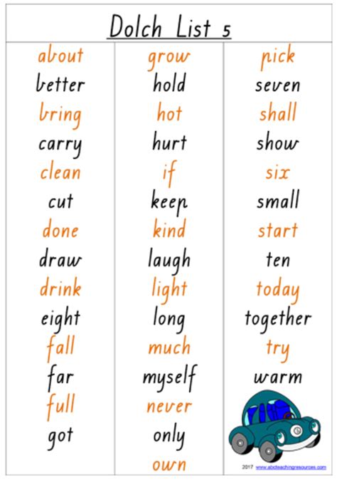 Sight Words Grade 3 Premium Collection Abc Teaching Resources