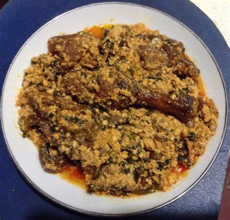 Nigerian egusi soup is a soup thickened with ground melon seeds and contains leafy and other vegetables. Want To Cook Something Authentic? Try These Egusi Soup ...