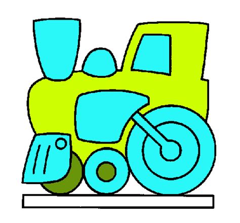 Dibujo De Tren Pintado Por Tren En El Día 29 03 11 A Las 16