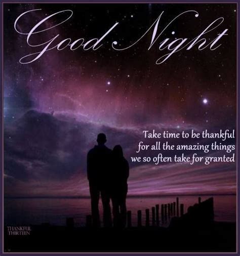 Good Night Take Time To Be Thankful thankful goodnight ...