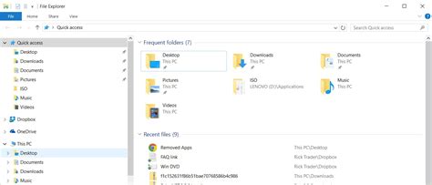 Windows 10 How To Change The Default Folder When Launching File Explorer