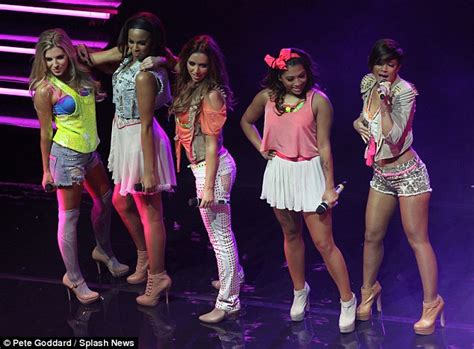 The Saturdays In Shorts And Sequins As They Kick Off A Sell Out