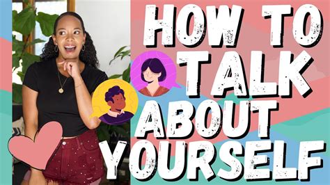 Mastering The Art Of Talking About Yourself First Date Advice Youtube