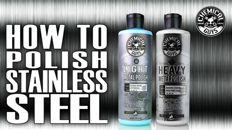A mirror finish on stainless steel is a highly reflective, smooth finish with a scratch free appearance, achieved through polishing the stainless steel. How To Polish Stainless Steel - Chemical Guys Metal Polish ...