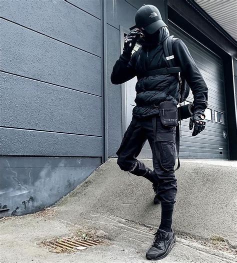 Urban Ninja Techwear Cyberpunk Outfits Cyberpunk Style Street Goth