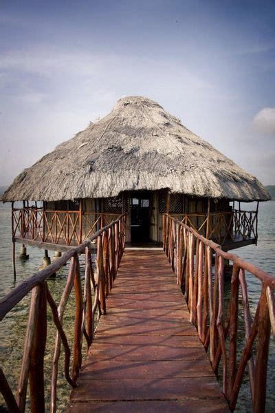 Yandup Island Lodge Panama Travel San Blas Water Bungalow