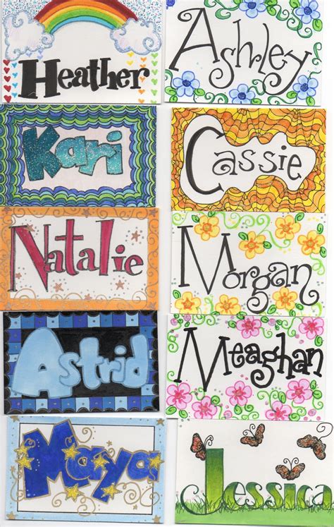 Name Art Projects Elementary Art Projects School Art Projects