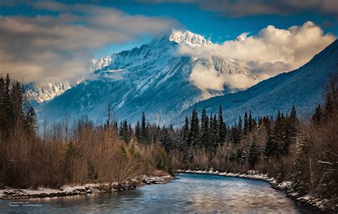 Selkirk Mountains Illecillewaet River And The Albert Peaks Flickr