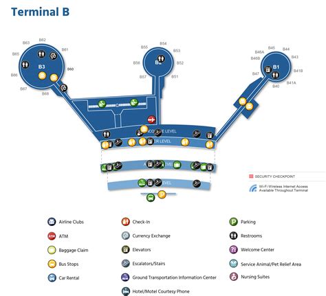 28 Ewr Terminal B Map Online Map Around The World