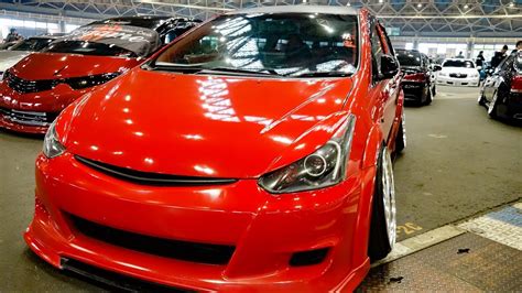 White vip ride modified toyota wish (4K)TOYOTA WISH modified トヨタ ウィッシュカスタム - NAGOYA AUTO TREND ...