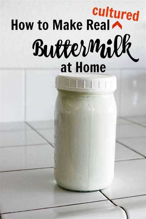The stuff you get at the store is quite thick and tangy, but it's so how to make buttermilk. How to Make Real Buttermilk at Home - Good Cheap Eats