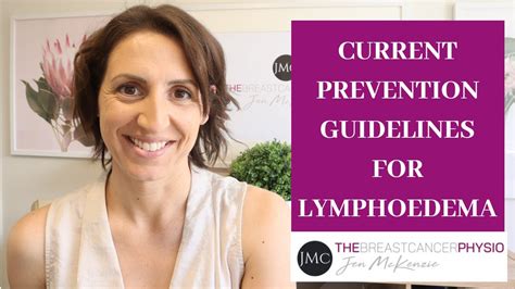 Current Prevention Guidelines For Lymphoedema Youtube