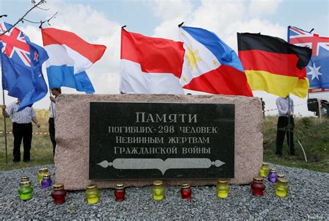 Malaysia airlines flight 17 (mh17) was a scheduled passenger flight from amsterdam to kuala lumpur that was shot down on 17 july 2014 while flying over eastern ukraine. Victims' Families, Nations Commemorate MH17 Tragedy ...