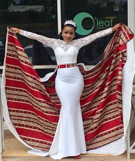 African Print Wedding Dress African Bridal Dress African Inspired Wedding African Gowns